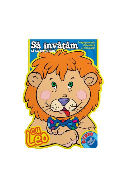 D-Toys Să învățăm cu Leo - Joc de logică și desenat