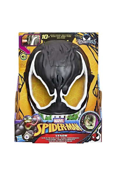 Hasbro Mască Spiderman Marvel fosforescentă interactivă Venom