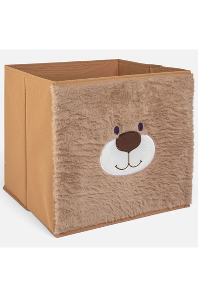 Belora Brown Teddy Bear Storage Box 30x30x30cm