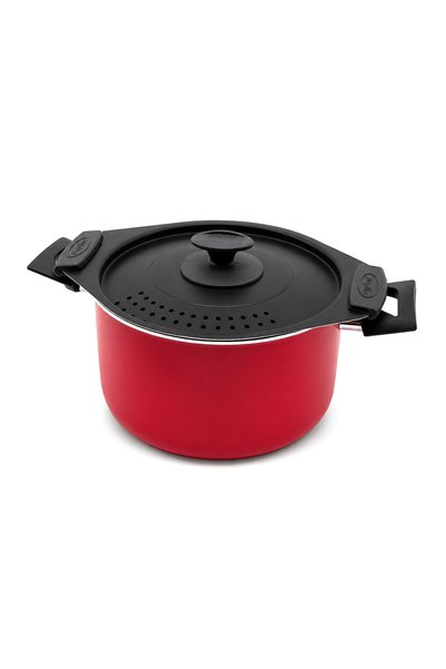 papilla 20-cm Pasta and Mantı Pot with Strainer, 6-Pack