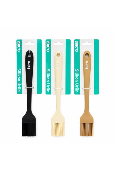 ibico Colorful silicone egg beater brush, pack of 12.