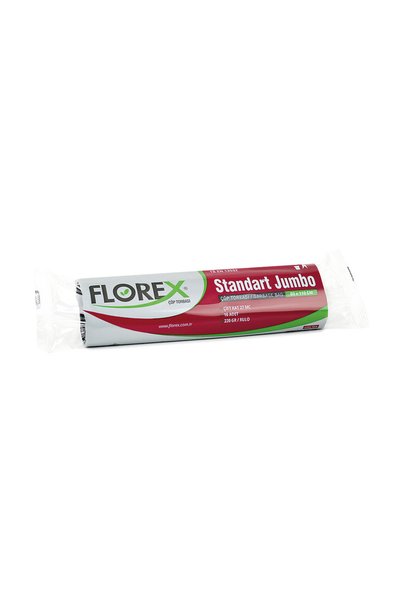 Florex Standard jumbo trash bags, 80x110 cm, 10 pieces, pack of 20.