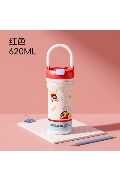 Generic High-Value Cute Cartoon Thermos Cup Water Cup Tea Compartment Portabl...