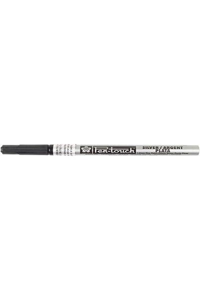 Bruynzeel - Sakura قلم تحديد SAKURA Pen-Touch، حبر دقيق، لون فضي، 0.02 × 4.9 ...