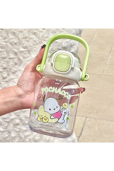 Generic Water Cup for Women, Tritan Large Capacity Portable Cartoon Plastic S...