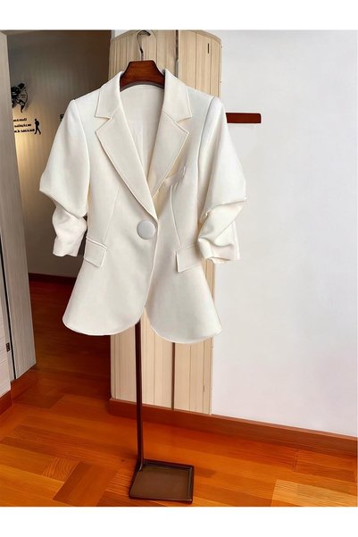 Generic Brand Business Casual Regular Fit Women's Blazer