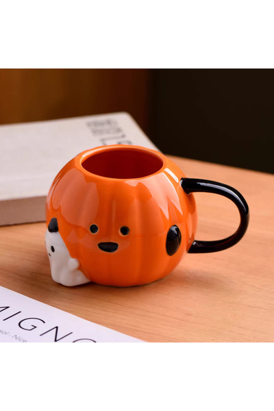 Generic Creative Gifts, Small Ghost Cups, Retro Ceramic Cups, Cute Couple Cup...