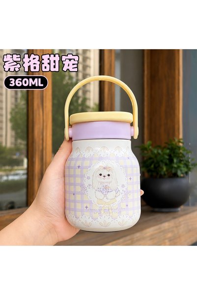 Generic Girls' thermos cup, high-looking student water cup, portable cartoon ...