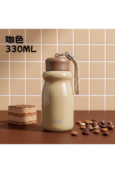 Generic كوب حراري أنيق جديد للنساء، صغير الحجم وسهل الحمل، ومناسب للاستخدام أ...
