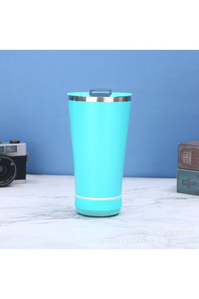 Generic Cross-border Bluetooth audio 16oz Car Cup creative 304 stainless stee...