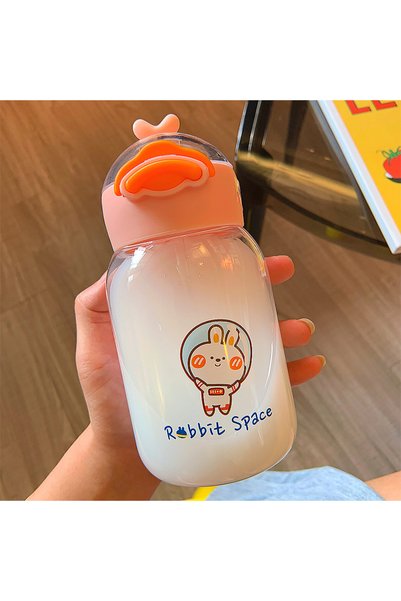 Generic كوب ماء صغير بتصميم بطة، كوب كرتوني للبنات والطلاب والأطفال، مدمج وخف...