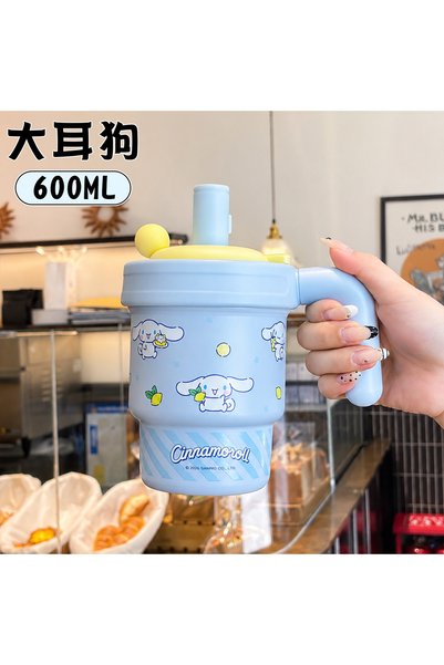 Generic كوب معزول بتصميم كرتوني لطيف، يتميز بقيمة جمالية عالية، مصنوع من الفو...