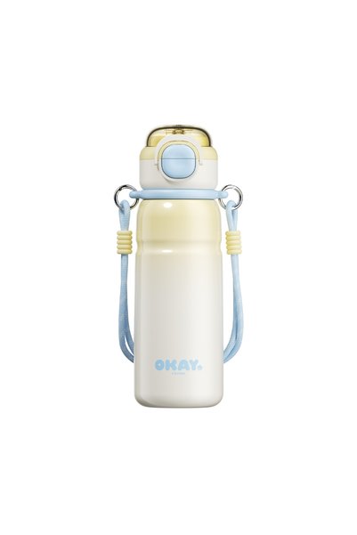 Generic Gradient insulated cup with high aesthetic appeal for girls, portable...