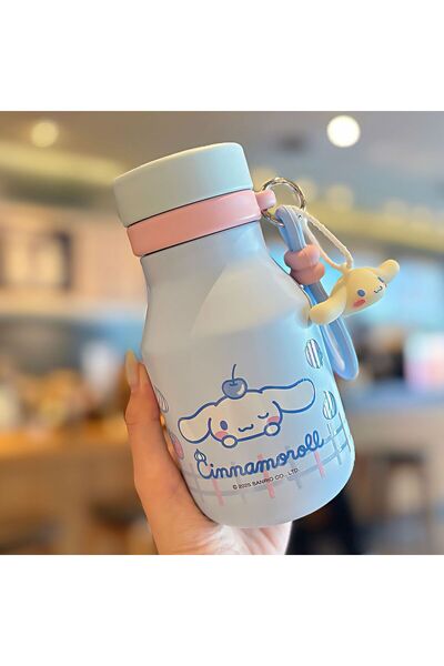Generic One-Cup Double-Drink Stainless Steel Cartoon Thermos Cup 316 Adjustab...
