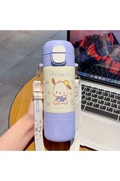Generic Thermos Cup Children's Cartoon Double Drinking Cup Women's Portable S...