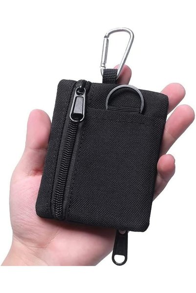 SWIUKPHE Keychain Pouch - Mini Size Belt Gear Pocket Organizer as Coin Purse ...