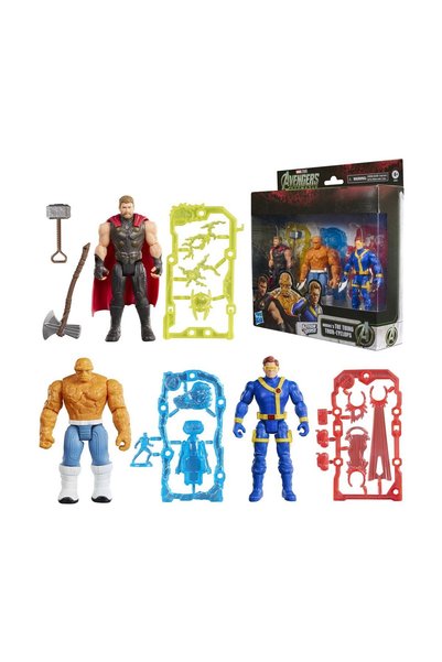 Hasbro Marvel: Avengers Doomsday - The Thing, Thor și Cyclops de la Marvel (G...