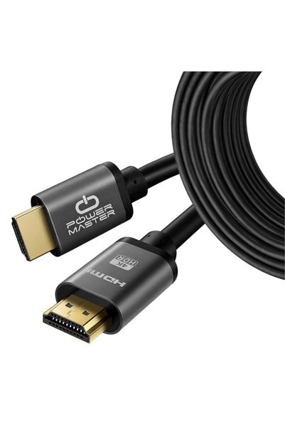 Powermaster PM-39206 15-Meter 4K 60Hz HDMI Cable with Metal Connectors