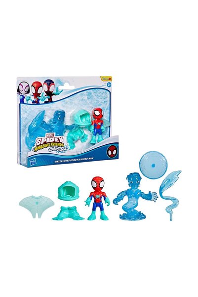 Hasbro Spidey Waterwebs - Set figurine și vehicule Spidey & Hydro-Man (G1463)