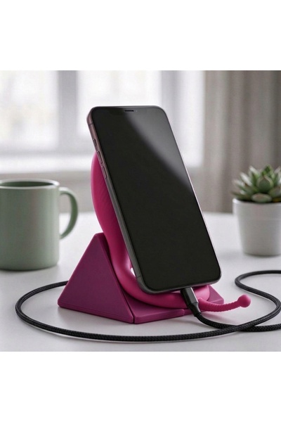 Sthxyfaith Desktop Phone Stand for Couples – Hands-Free Holder, Charging Dock...