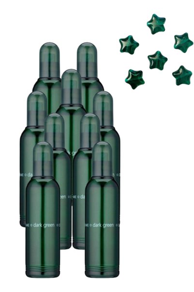 Colour Me 9 قطع عطر باللون الأخضر الداكن 100ML