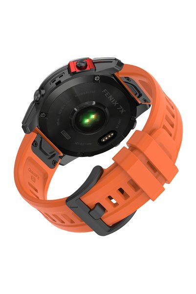 Choice 1Pcs 26mm QuickFit Orange 22/26mm Watch Band For Garmin Fenix 7X 8 Pro...