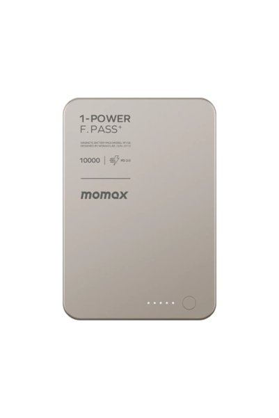 Momax Momax 1-Power F.Pass+ 10000Mah Magnetic Battery with Usb-C Cable — Tita...