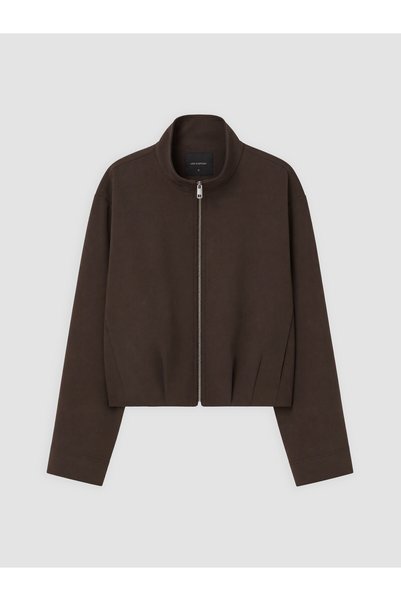 LC Waikiki LCW EVERYDAY Brown Mock Neck Women's Jacket—Exclusively at NEVAVM