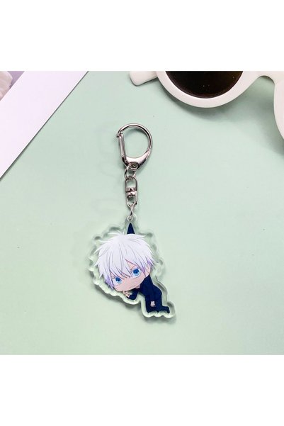 Choice 5 cm 13 1/16Pcs BANDAI Jujutsu Kaisen Acrylic Car Keychain Accessories...