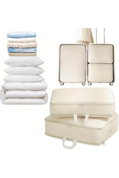 GENERAL Compression Organizer Bags, Clothes Storage Bags, Travel Luggage Orga...