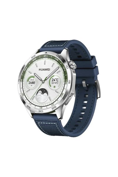 Choice Blue 22mm Woven Braid Belt Official Strap For Huawei Watch GT4 band Wr...