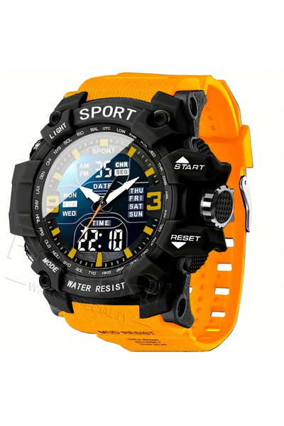 Choice YELLOW Men's and Women's Sports Watches, Tactical Hands, Large Dial, I...
