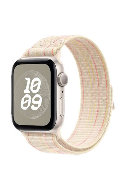 Choice 38-40-41-S11(10)42MM New Starlight Pink Nylon Sport Strap for Apple Wa...