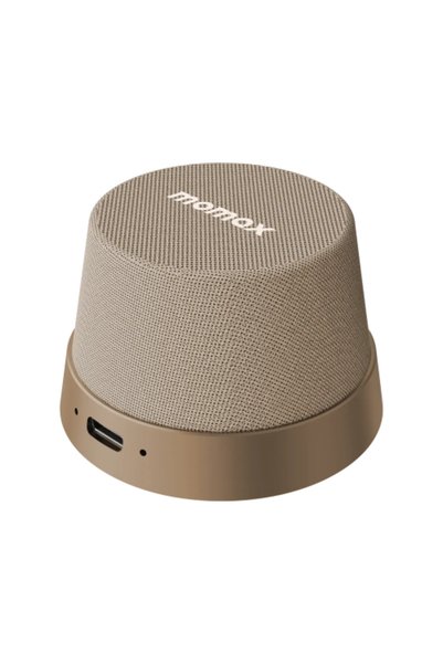 Momax Momax 1-Vibe Go Portable Magnetic Speaker — Sandy