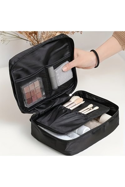Choice Makeup Bag-1pc 1pc Travel Large Capacity Toiletry Bag Makeup Bag Porta...