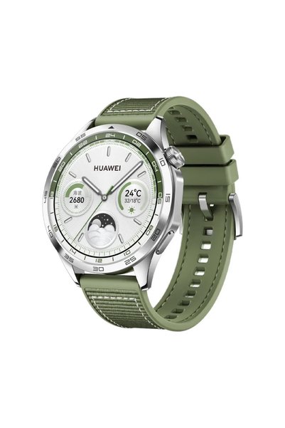 Choice green 22mm Woven Braid Belt Official Strap For Huawei Watch GT4 band W...