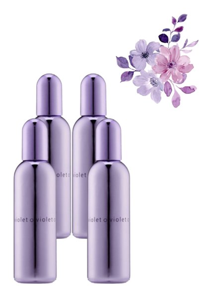 Colour Me 4 قطع Violet Perfume 100 مل