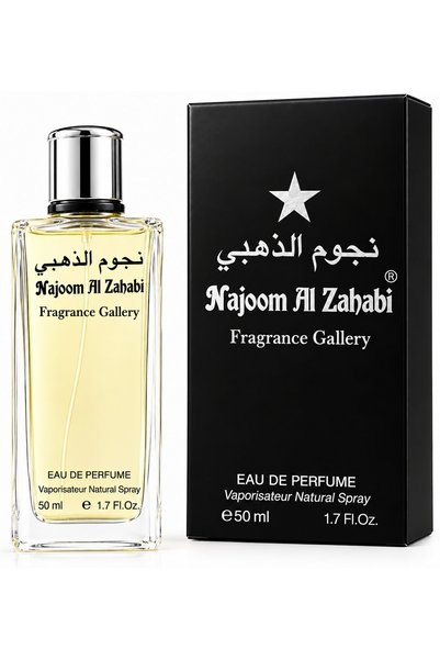 Fragrance Gallery Najoom Al Zahabi Eau de Parfum 50ml for Men & Women, Unisex...