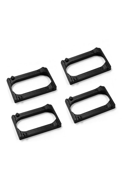 Choice 4pcs black Sports Tracker Convert Adapter Clip Holder For Google Fitbi...