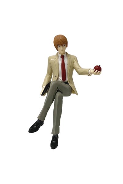 BANDAI 1pcs-opp Anime Death Note Character Sitting Position Light Yagami L De...