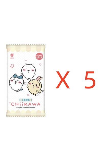 Choice 5Bag(10Pcs Cards) KABAO Original Anime Chiikawa Cards Vitality Moment ...