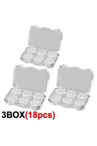 Choice 3 Box(18pcs)-Gel Transparent Soft Silicone Gel Earplugs Silent Noise C...