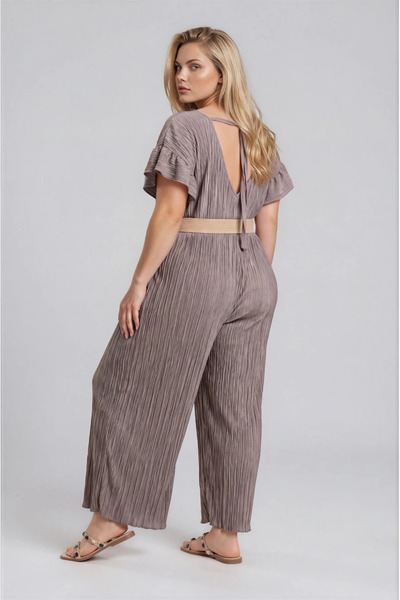 Marilyn Boutique Ολόσωμη Φόρμα Αμάνικη Ζώνη Merida