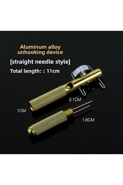 Choice CC Copper Manual Hook Tyer 2 in 1 Knot Tying Tool Sub Line Knotter for...