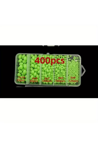 Choice 400pcs 400/900 pieces bait olive beads fluorescent night light plastic...