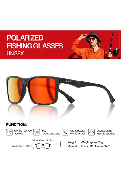 Choice Fishing glasses-01 SCVCN New Polarized Water Sports Glasses Women Prof...