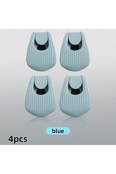 Choice blue-4pcs Fishing Rod Holder Fixer Clip Portable Lure Rod Bundling Cla...