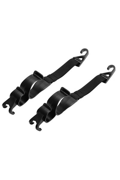 Choice for car 2Pcs Car Back Seat Hook Multifunctional Rear Headrest Hook Hol...