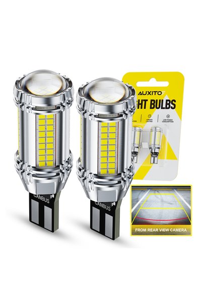 Choice 6500K White AUXITO 2Pcs T15 W16W LED Bulb Canbus Spotlights High Power...