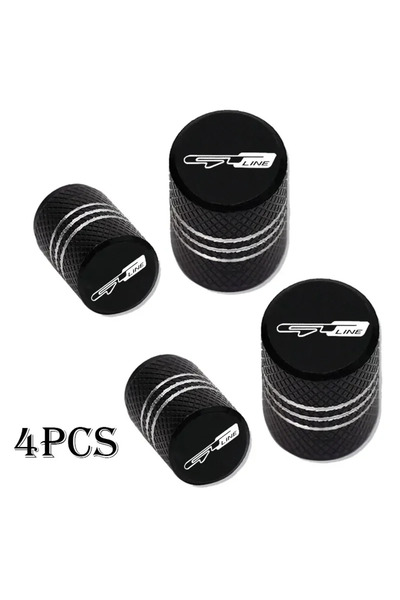 Choice GT Line-6 4PCS Car Wheel Tire Valve Caps Tyre Stem Covers Airdust Wate...